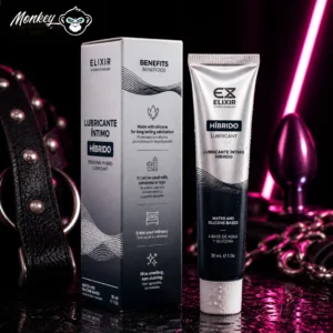 Lubricante íntimo híbrido Elixir agua y silicona