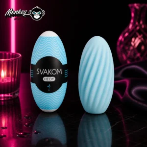 Huevo masturbador masculino Svakom Hedy azul