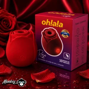 Vibrador Y Succionador Ohlala Rose