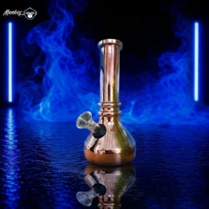 MINI BONG DE VIDRIO MINIMALISTIC METALLIC